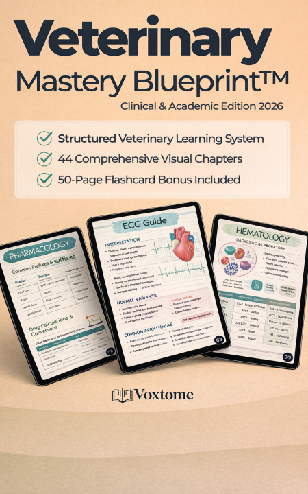 🐾 Veterinary Mastery Blueprint™ - Student Edition 2026